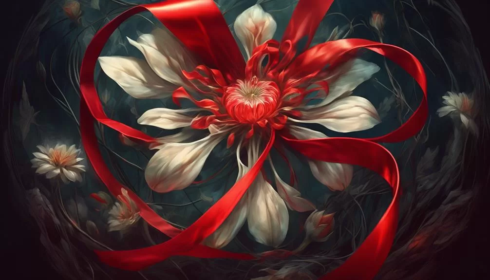 flowers as love tokens