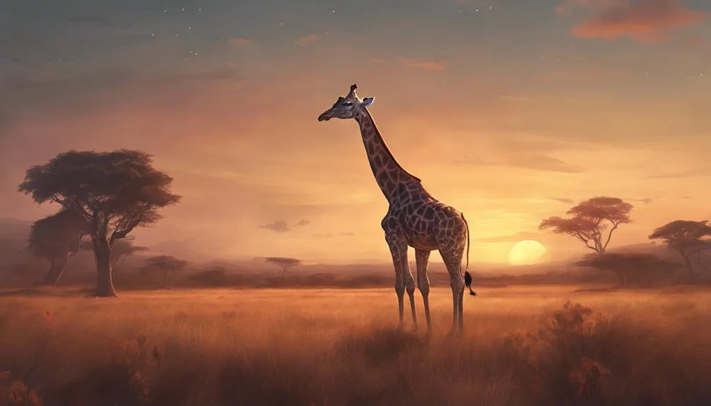 dreaming of a giraffe