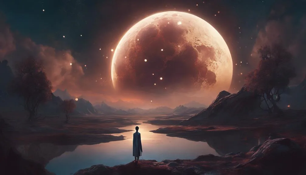 dreaming of lunar eclipse