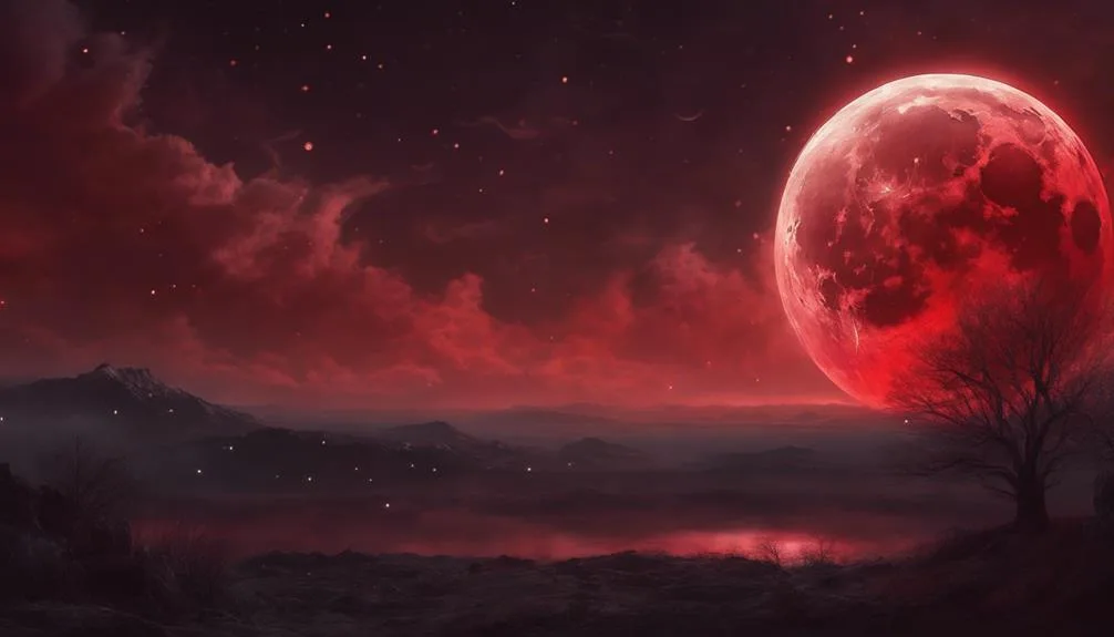 dreaming of red moons