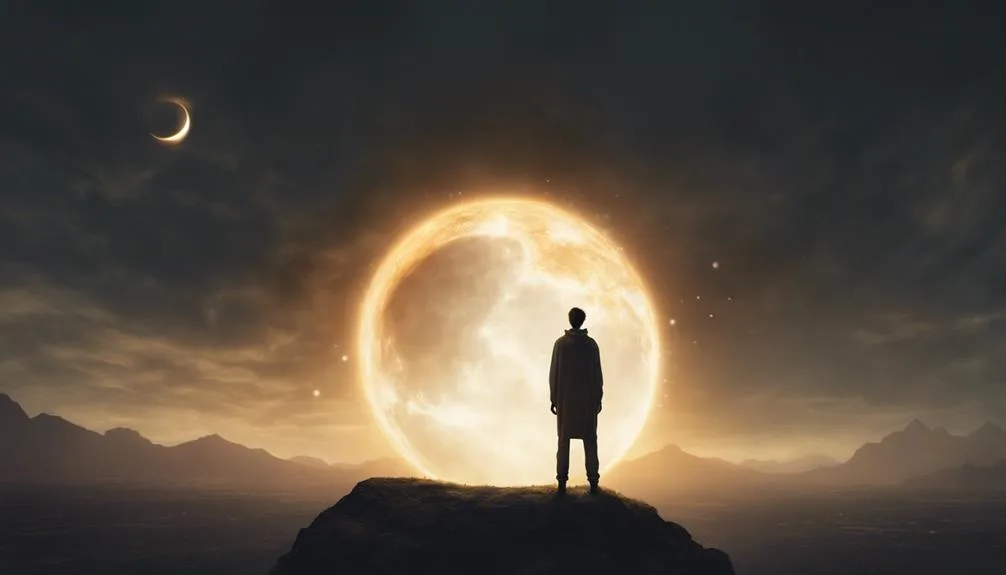 dreaming of watching eclipse