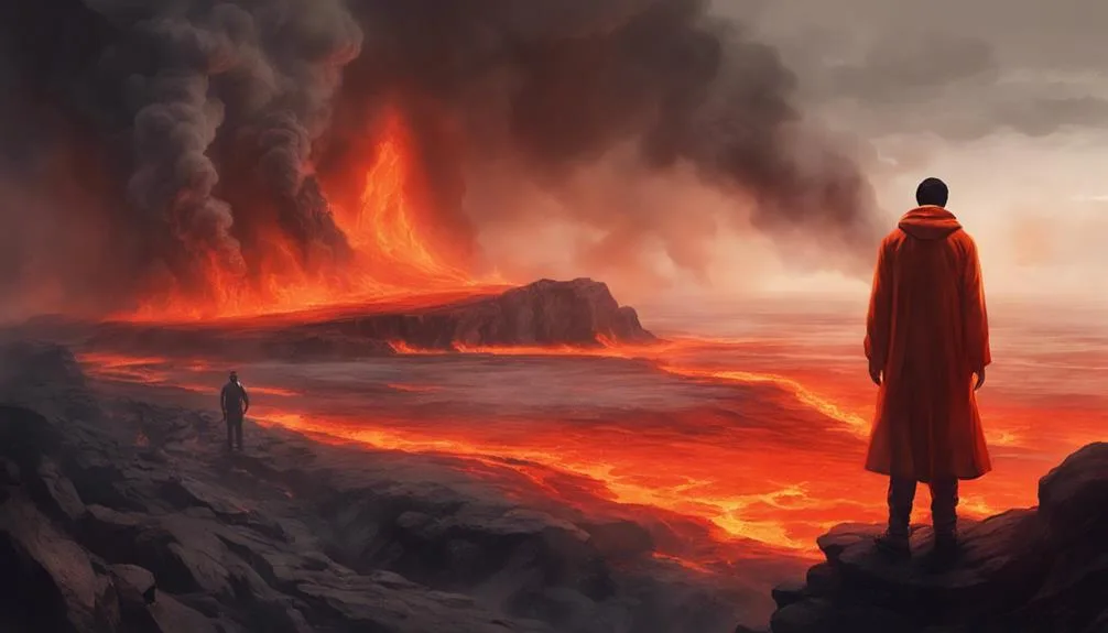 dreams of flowing lava