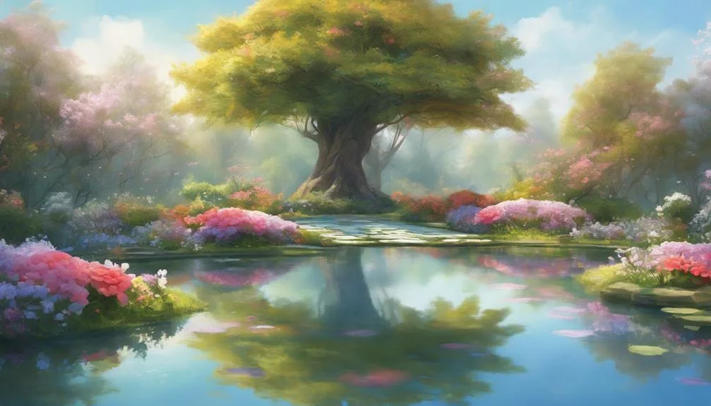 inner peace through reflection