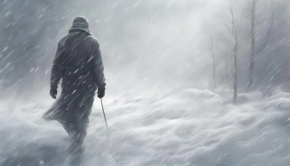 interpret snowstorm dreams symbolically