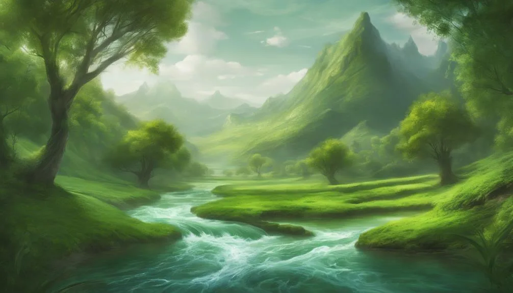 interpretations of overflowing rivers