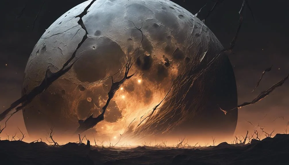 interpreting moon break dream