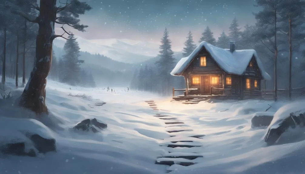 interpreting snowfall in dreams