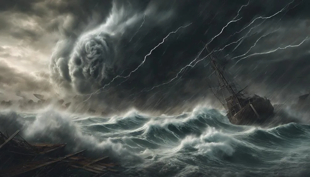 natural disasters bring destruction
