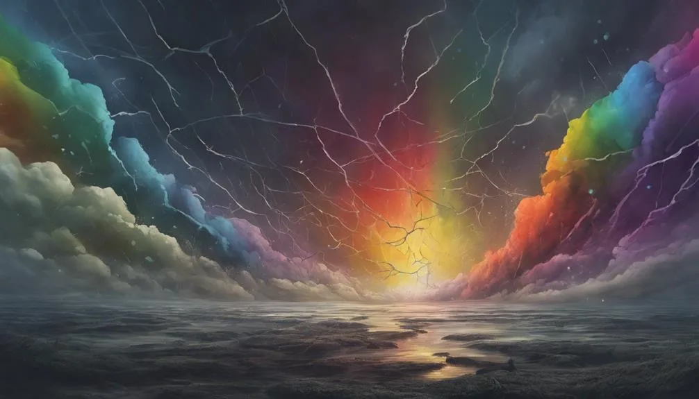 rainbow s broken beauty revealed