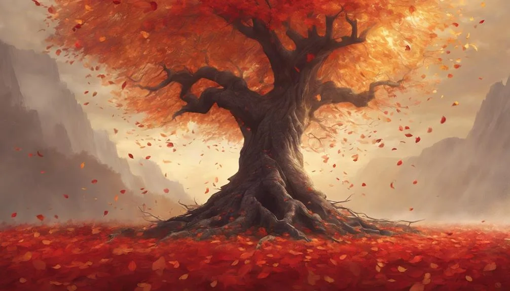 symbolism in letting go