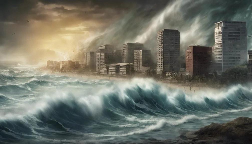 unpredictable natural disasters tsunami