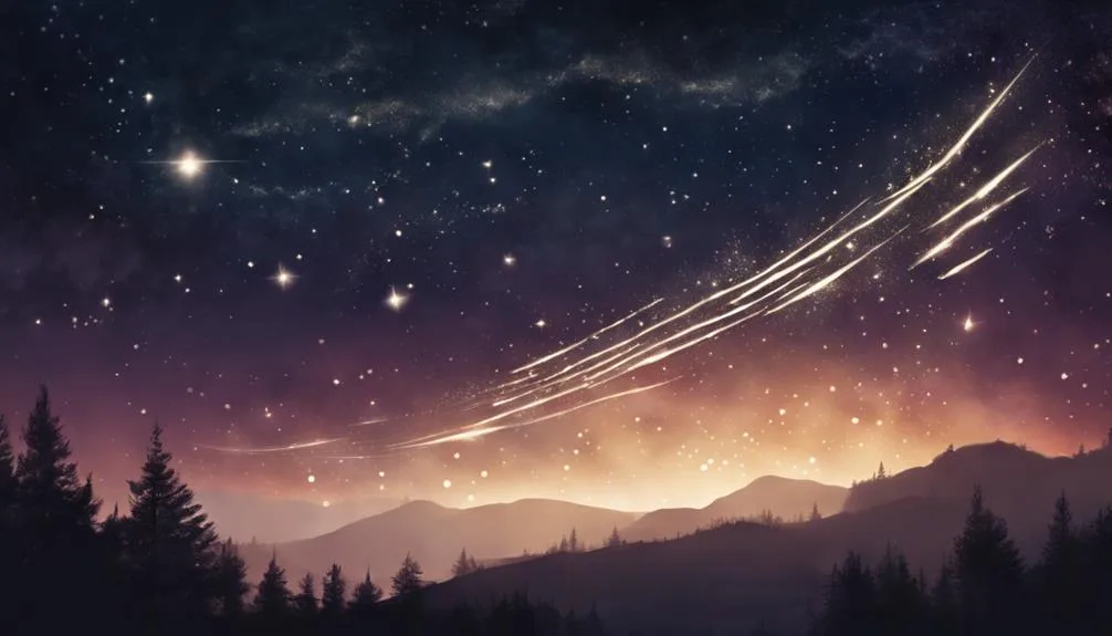wishes upon shooting stars